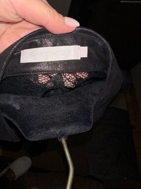 Anne Fontaine Black Lace blouse size 38